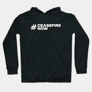 We want Peace - Cease fire now, simple Hoodie